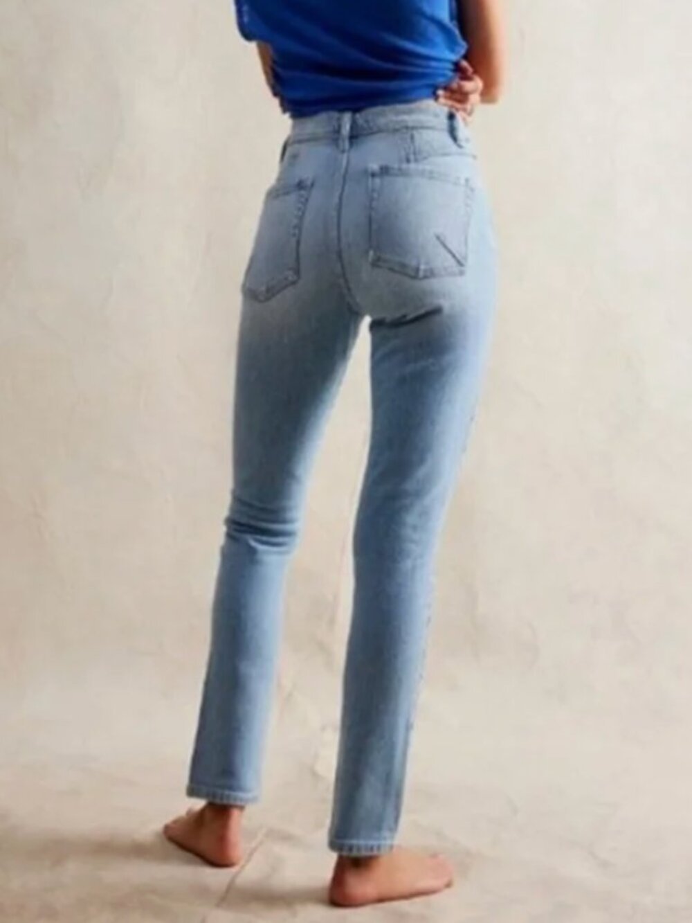 We The Free Leila High-Rise Leggy Slim Jeans Sz 25 - Picture 3 of 14